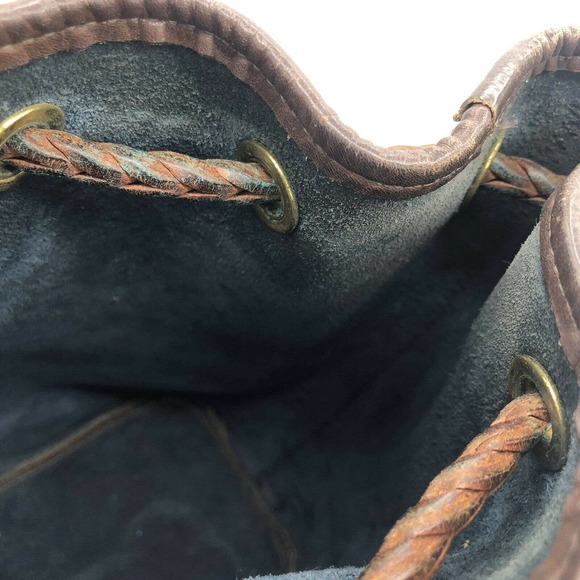 Vintage Dooney & Bourke Black Pebble Bucket Purse - Picture 10 of 10